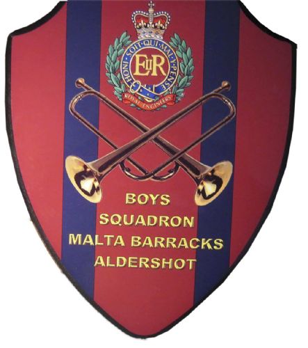 Boys Squadron Malta Barracks - Aldershot Plaque